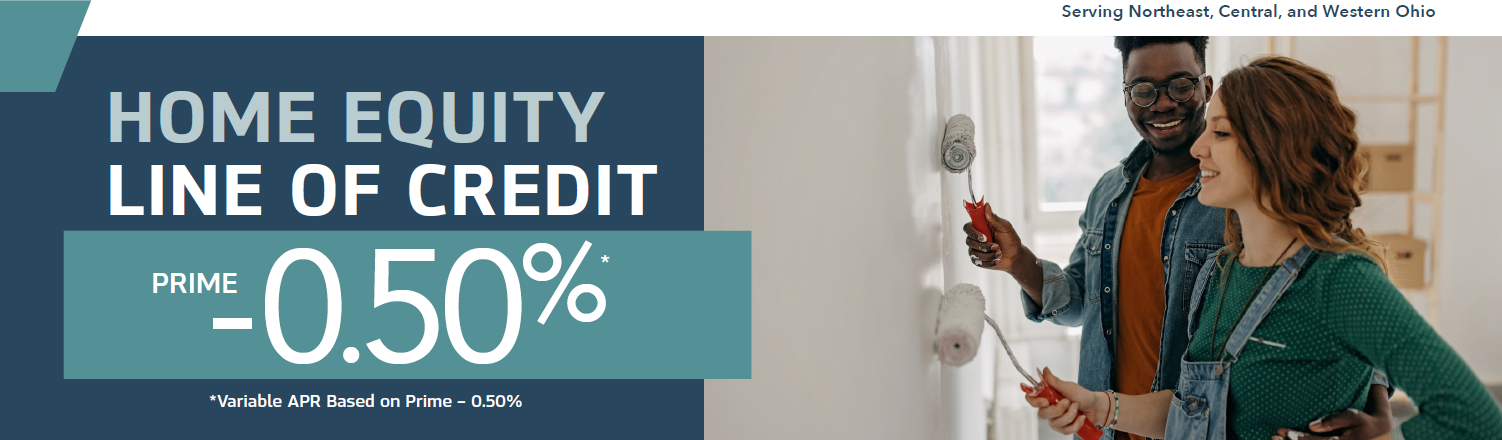 Middlefield Bank Home Equity Line of Credit Special