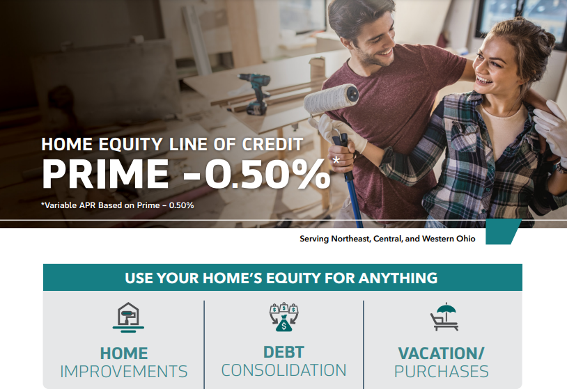 Home Equity Line of Credit Special Middlefield Bank