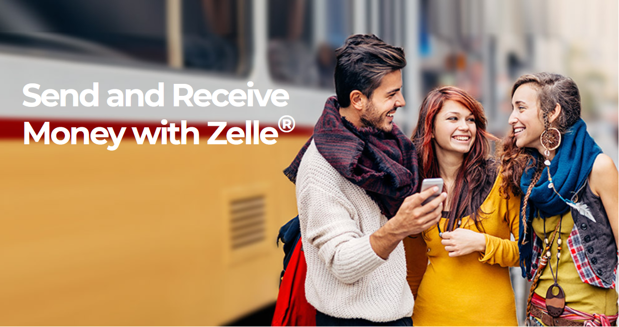 Send and Recieve Money with Zelle on the Middlefield Bank App for Android / IOS